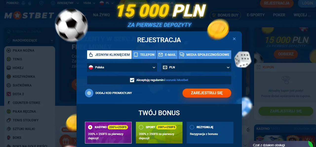 Rejestracja w Mostbet – jak założyć konto